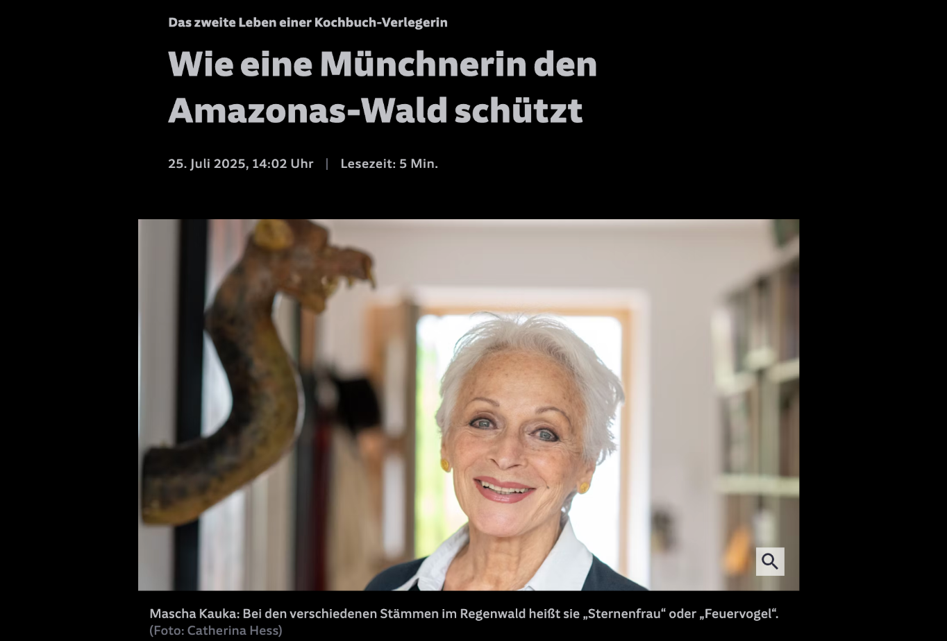 WIE EINE MÜNCHNERIN DEN AMAZONAS-WALD SCHÜTZT